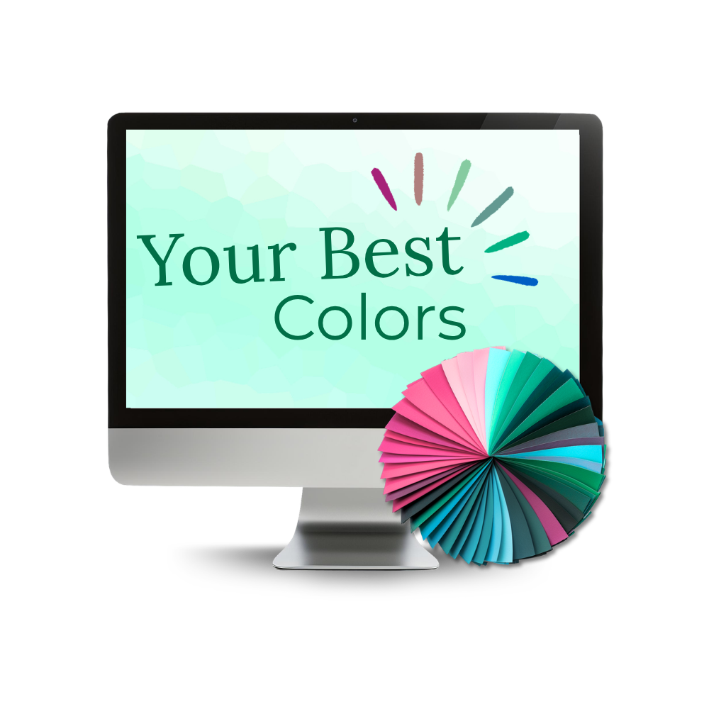 Your Best Colors mockup with color fan